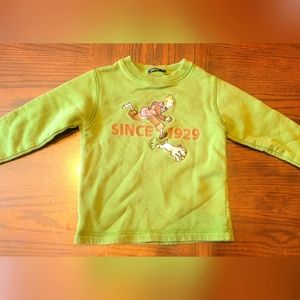 Size 3T TinTin Sweater